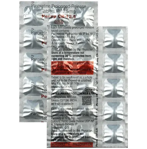 pexep cr 12.5mg tablet 15's